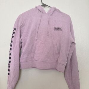 VANS Women's Lavender Cropped Hoodie